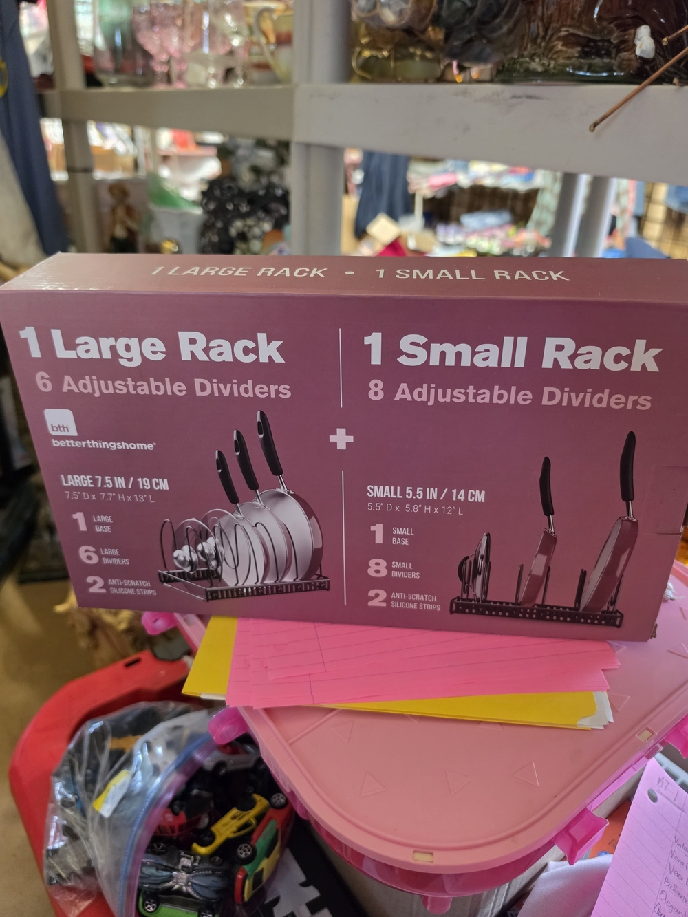 AT-1  Dish Rack Set - 1 Large & 1 Small